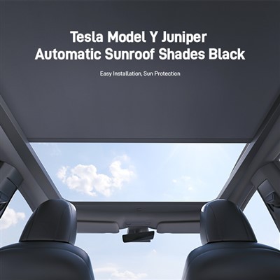 Tesla Model Y Juniper automatinis stoglangis juodas